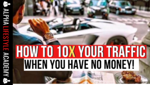 How to 10X your web traffic when you have no money